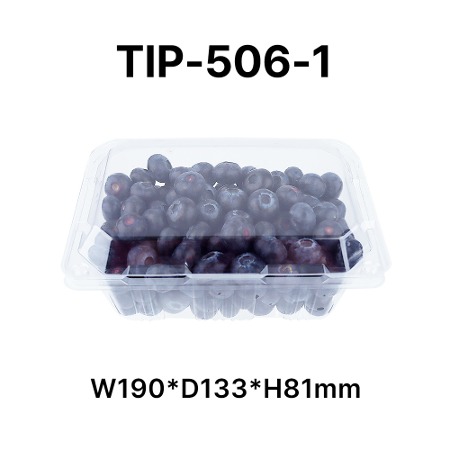 과일 방울토마토 딸기 750g 포장용기     TIP-506-1[500개]