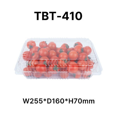 과일 딸기 자두1kg 블루베리 방울토마토 포장용기     TBT-410 [250개]