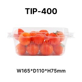 과일 딸기 300g 방울토마토 400g 포장용기    TIP-400 [750개]